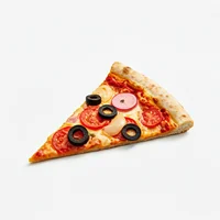 Porción de pizza